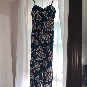 Floral jumpsuit